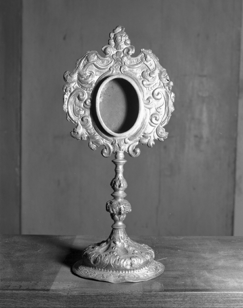 reliquiario - a ostensorio - bottega veneta (prima metà sec. XVIII)