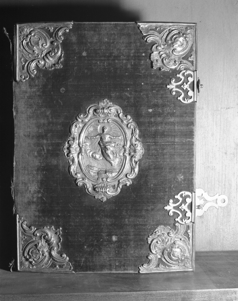 coperta di libro liturgico - bottega veneta (sec. XIX)