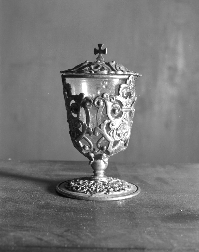 vasetti per oli santi - bottega veneta (prima metà sec. XX)