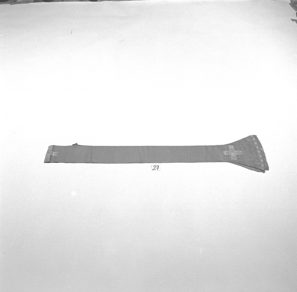 stola, elemento d'insieme - manifattura veneziana (seconda metà sec. XVI)