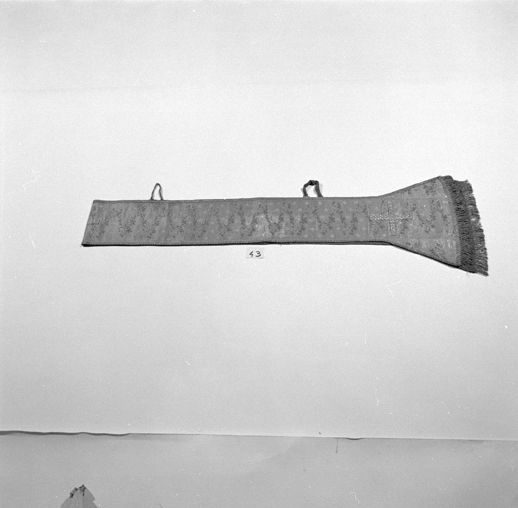 stolone - manifattura italiana (fine/inizio secc. XVII/ XVIII)