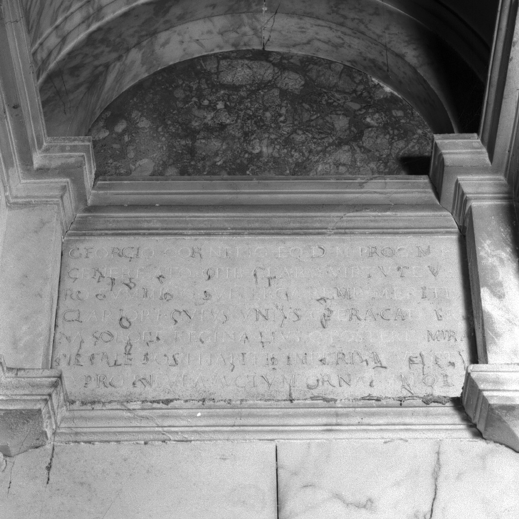 lapide - ambito lombardo (fine/inizio secc. XV/ XVI)