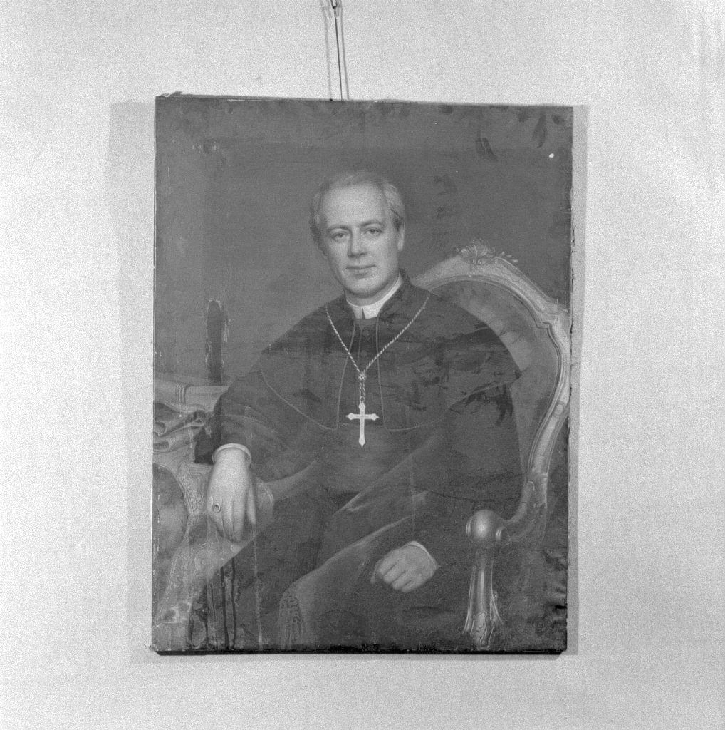 ritratto di ecclesiastico (dipinto) - ambito veneto (fine sec. XVIII)