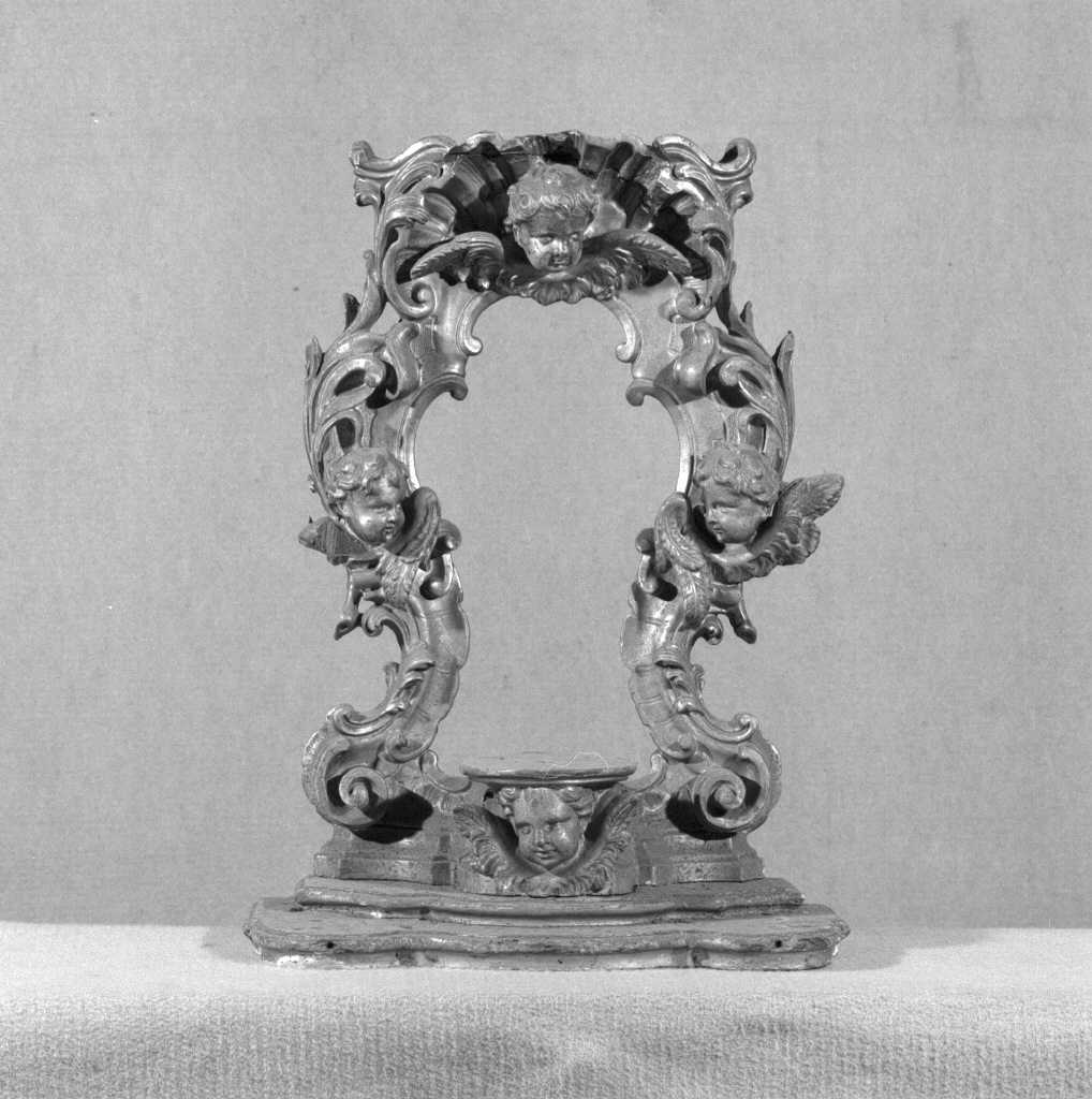 tronetto per esposizione eucaristica - ambito veneto (fine/inizio secc. XVIII/ XIX)