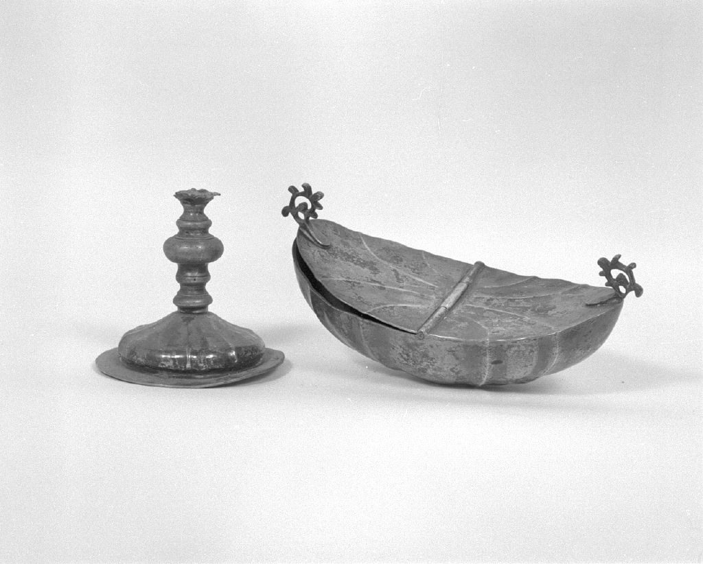 navicella portaincenso - bottega veneta (sec. XVIII)