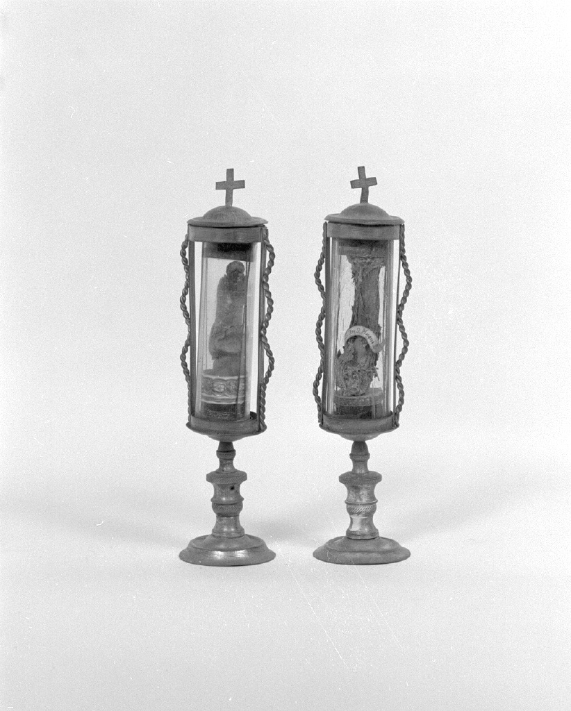 fiala di pellegrinaggio - bottega veneta (sec. XIX)