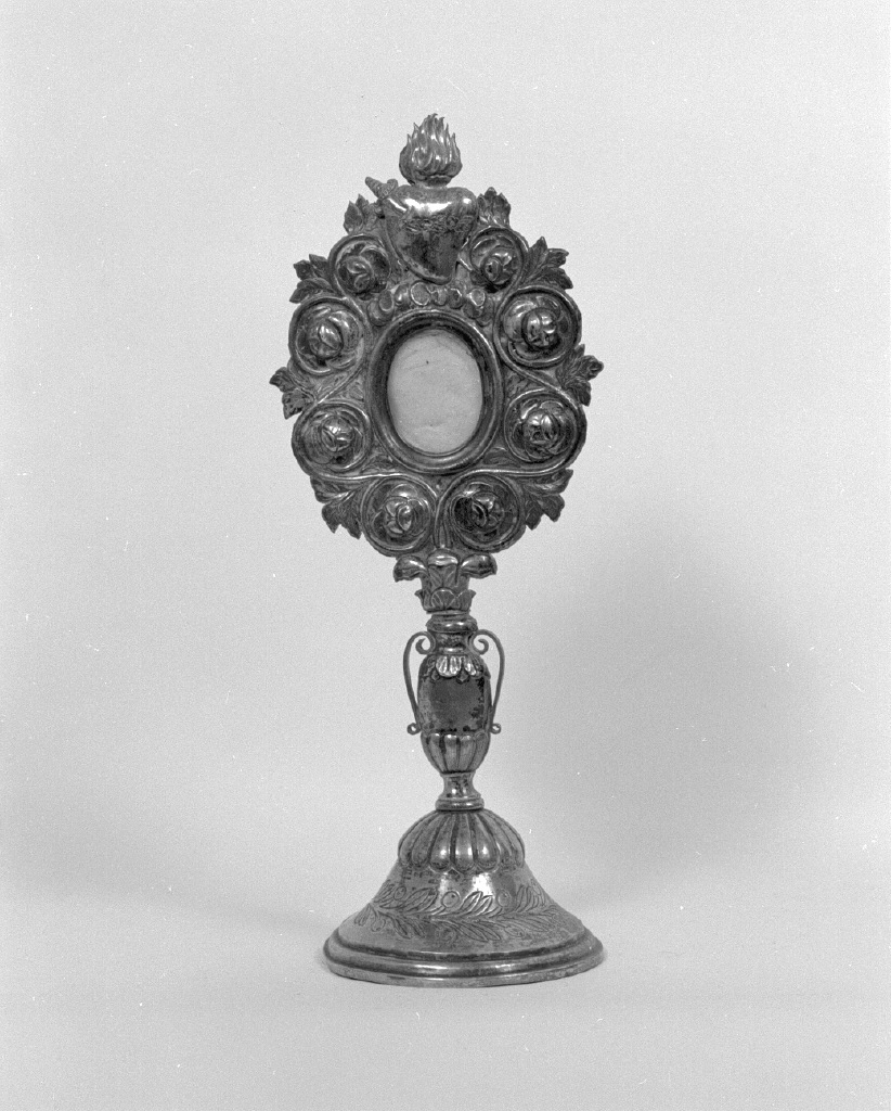 reliquiario - a ostensorio - bottega veneta (sec. XIX)