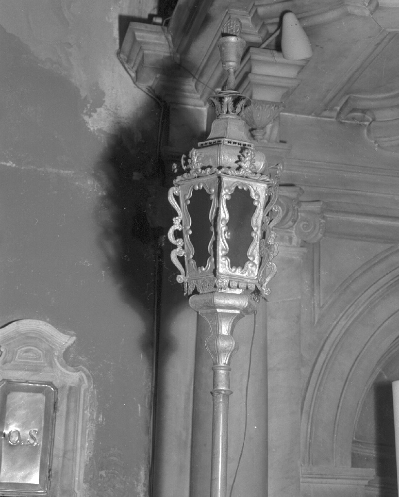 lanterna processionale - bottega veneta (secc. XVIII/ XIX)