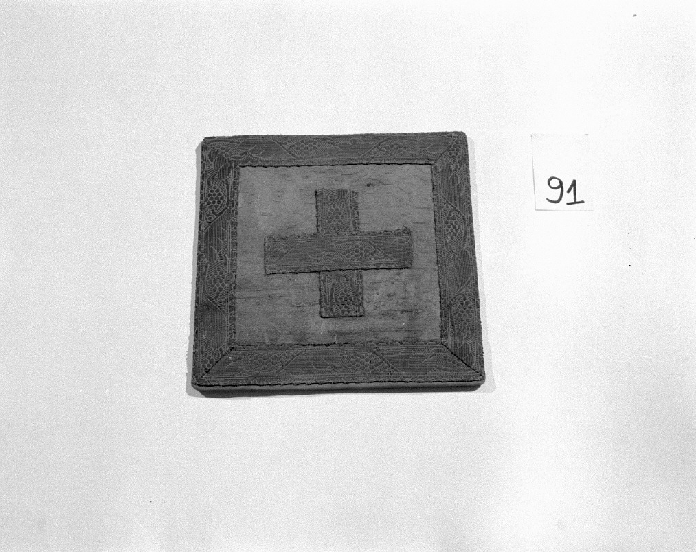 borsa del corporale - manifattura italiana (secondo quarto sec. XVII)