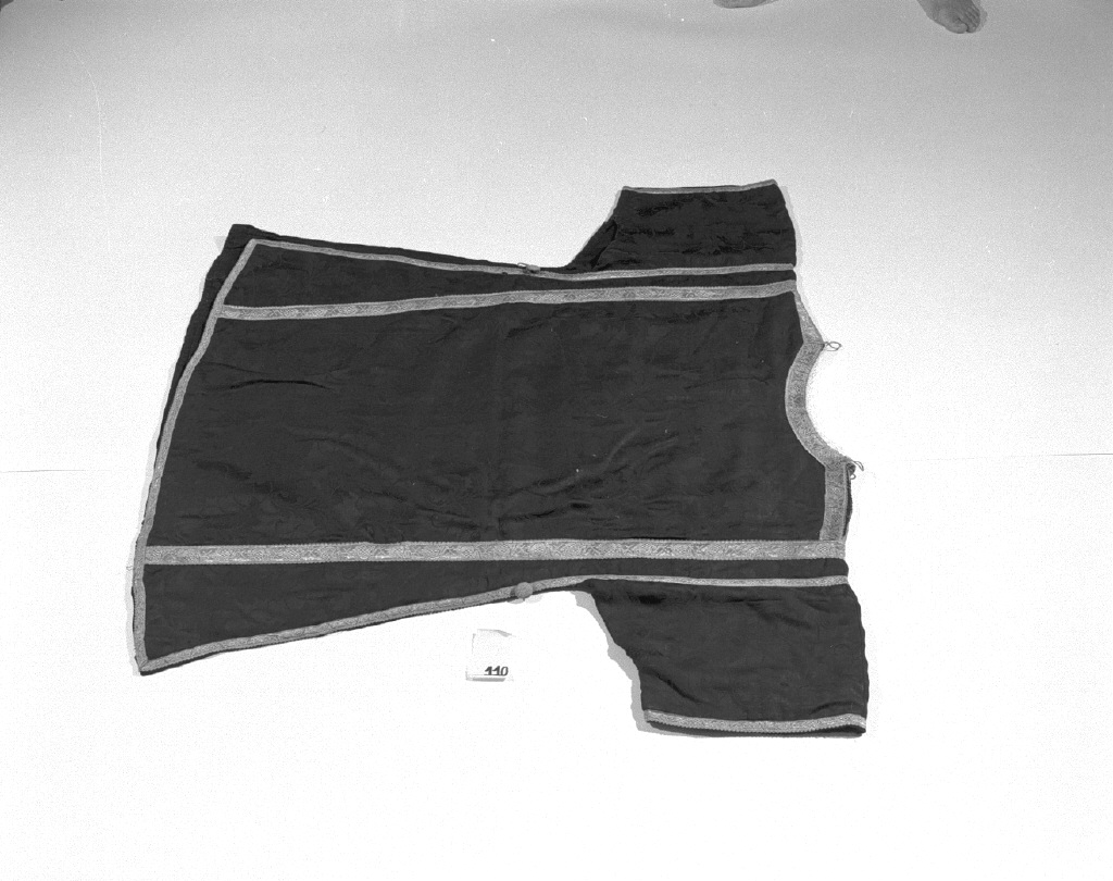 dalmatica, elemento d'insieme - manifattura italiana (seconda metà sec. XIX)