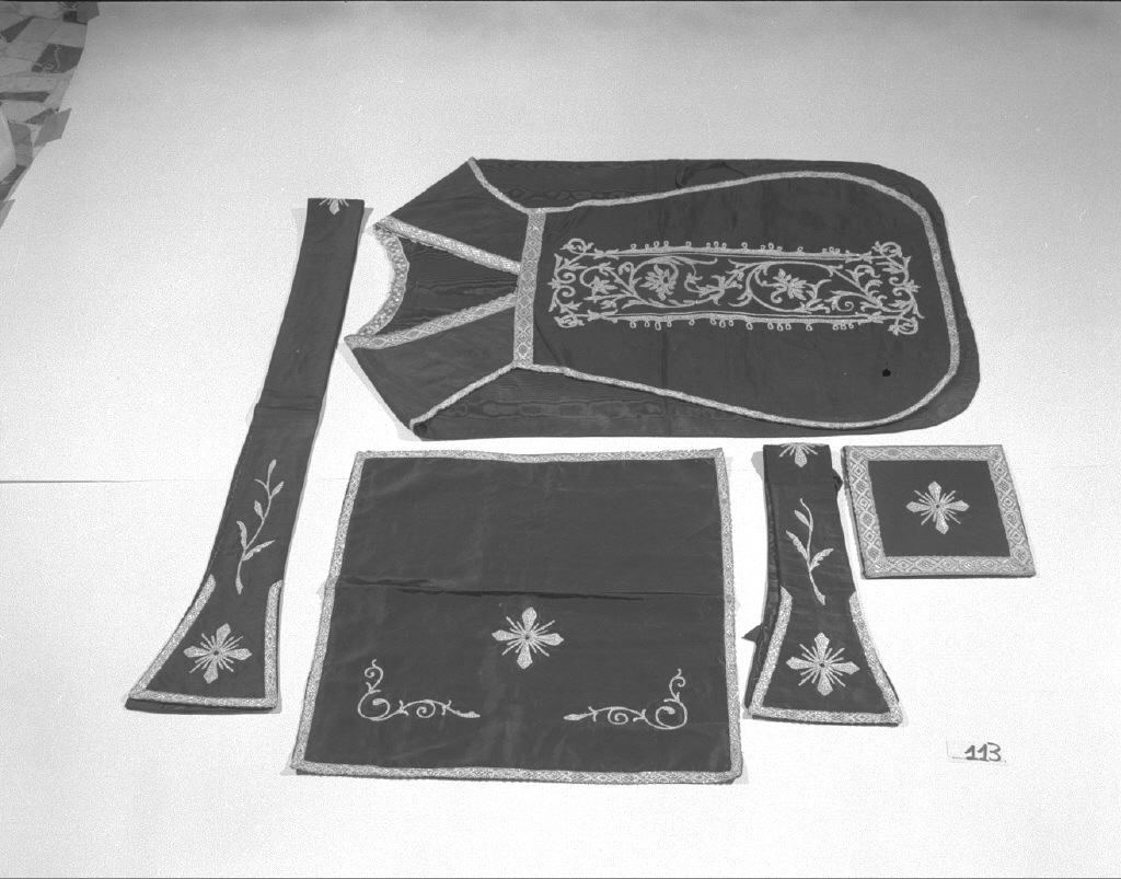 pianeta, elemento d'insieme - manifattura italiana (seconda metà sec. XIX)