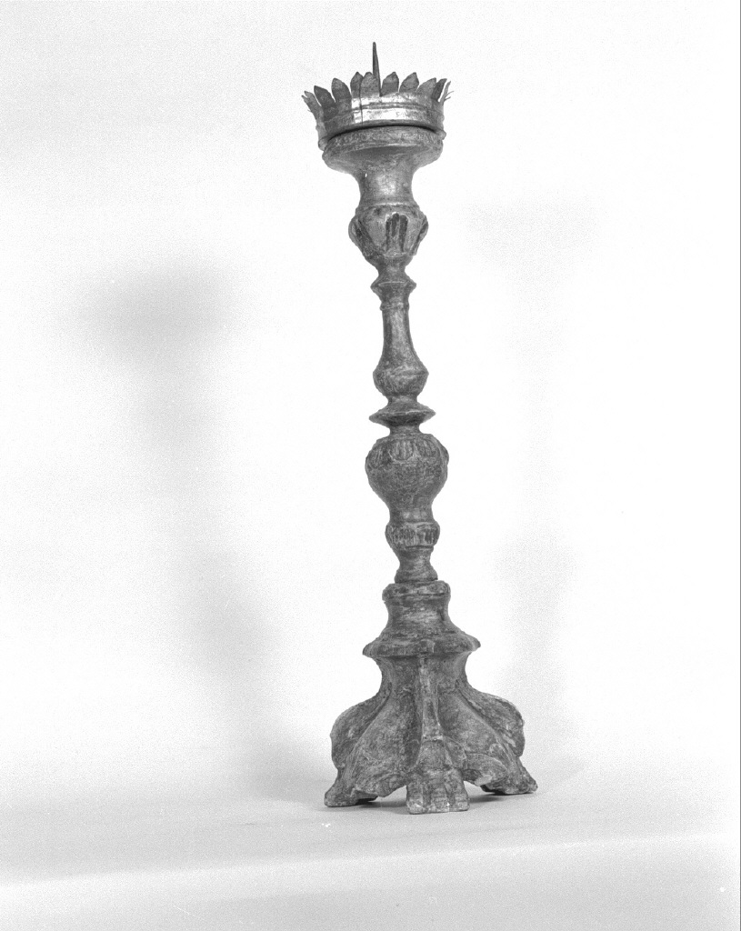 candeliere - bottega veneta (secc. XVII/ XVIII)
