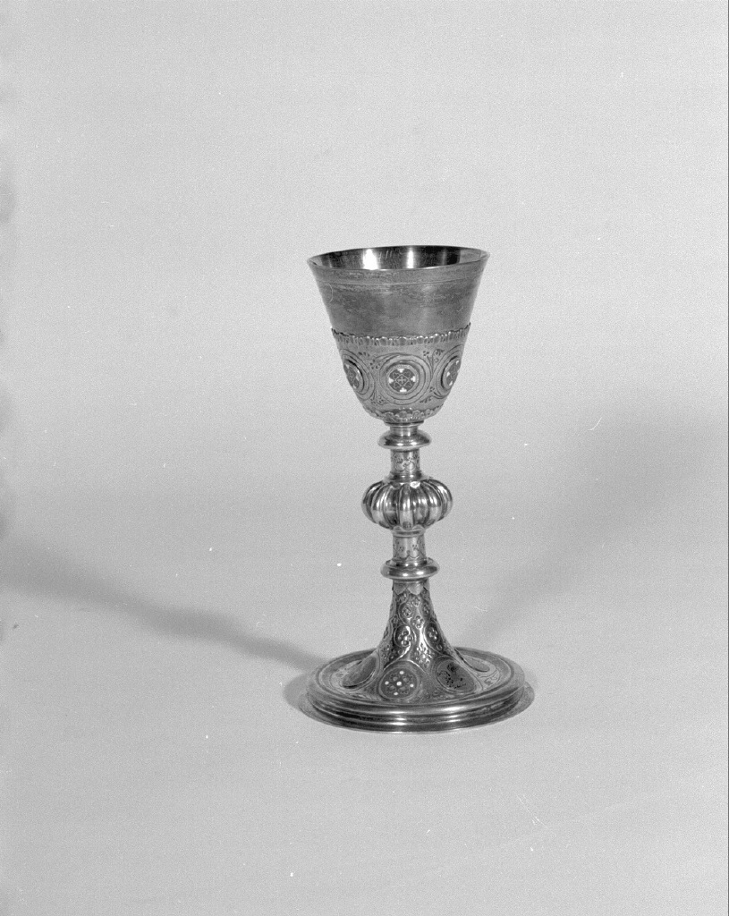 calice - bottega italiana (ultimo quarto sec. XIX)