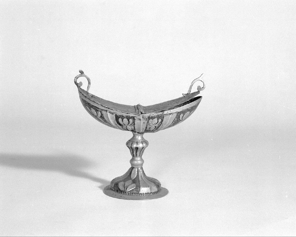 navicella portaincenso - bottega veneziana (sec. XIX)