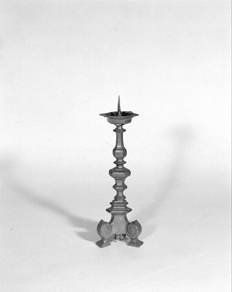 candeliere - bottega veneta (seconda metà sec. XVIII)