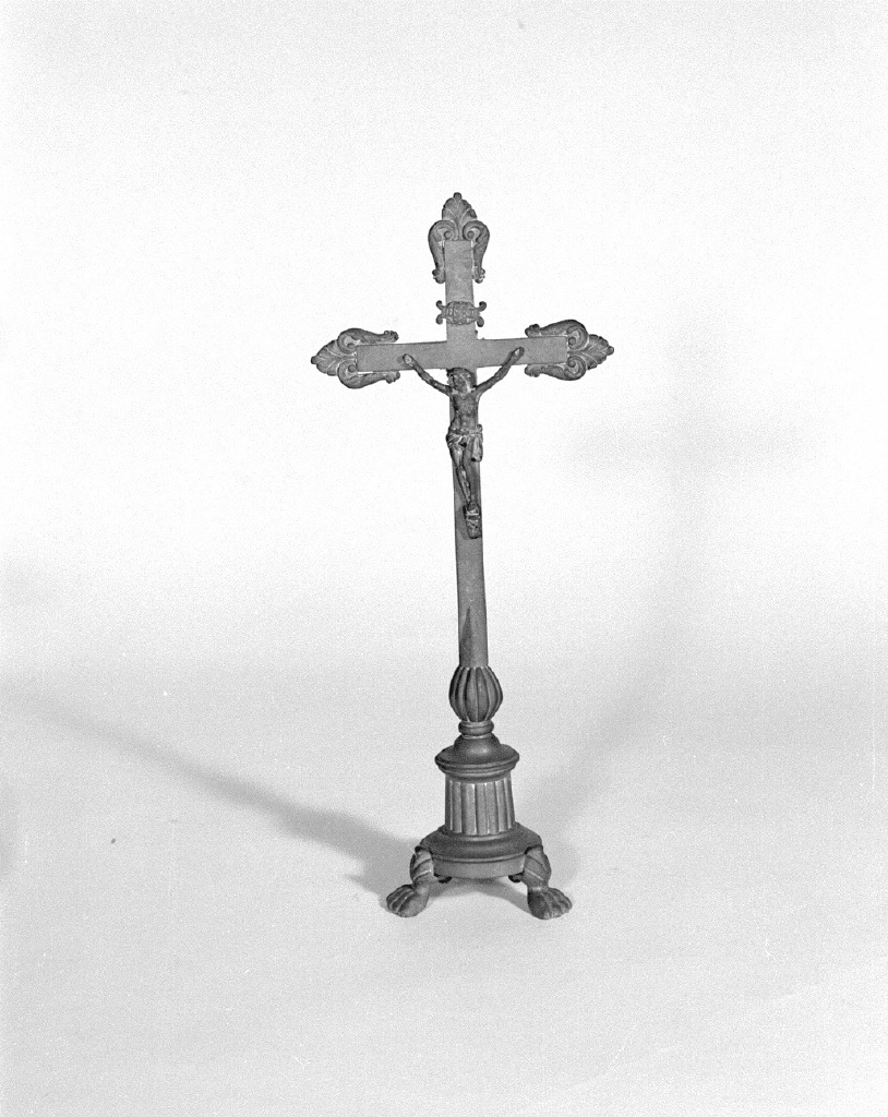 Cristo crocifisso (croce d'altare) - bottega veneta (prima metà sec. XIX)