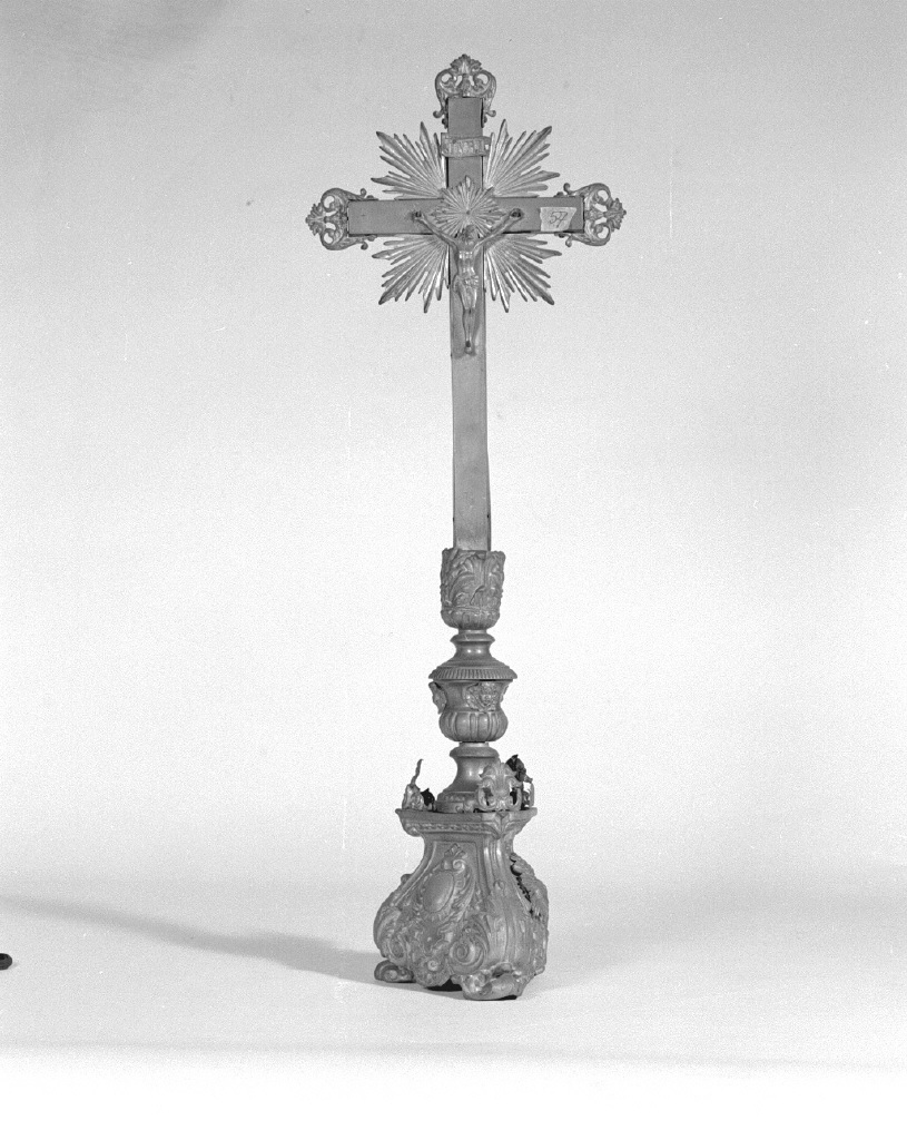 Cristo crocifisso (croce d'altare) - bottega veneta (sec. XIX)