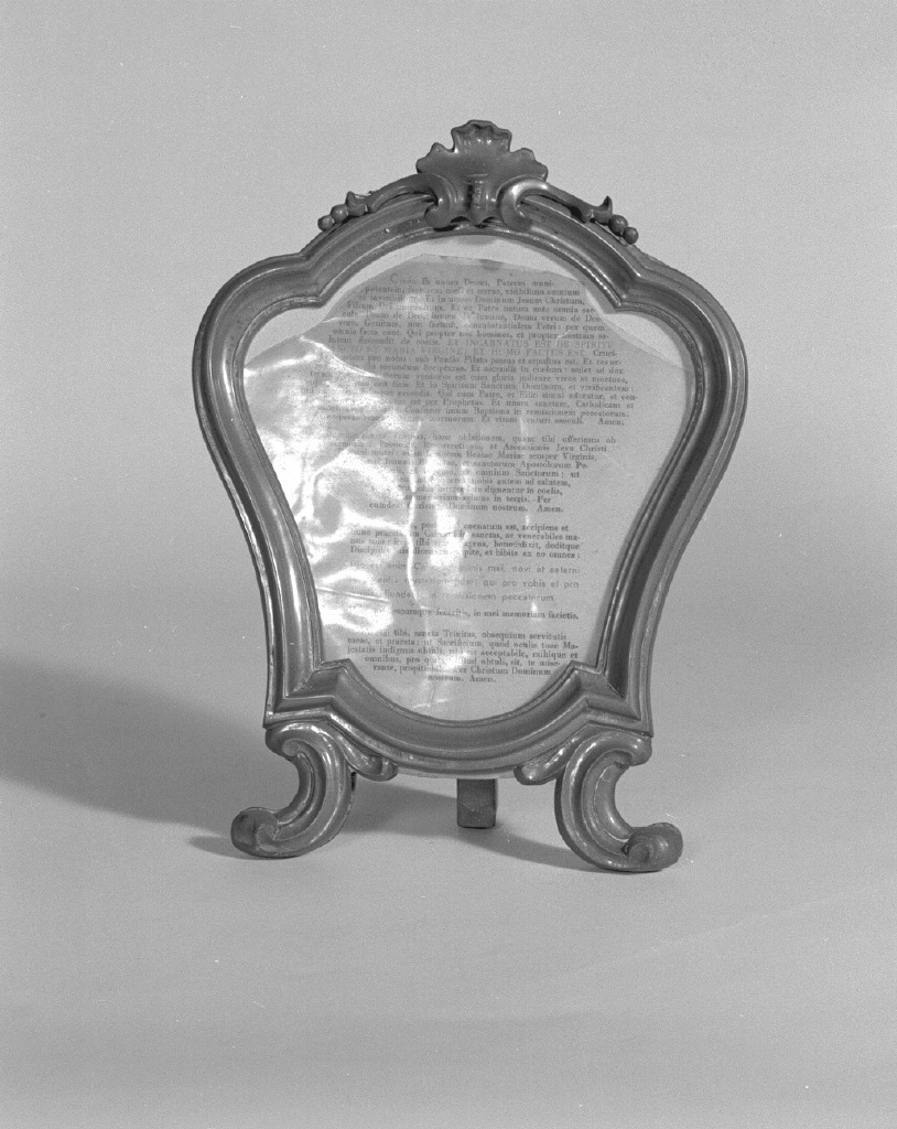 cartagloria, elemento d'insieme - bottega veneta (seconda metà sec. XVIII)