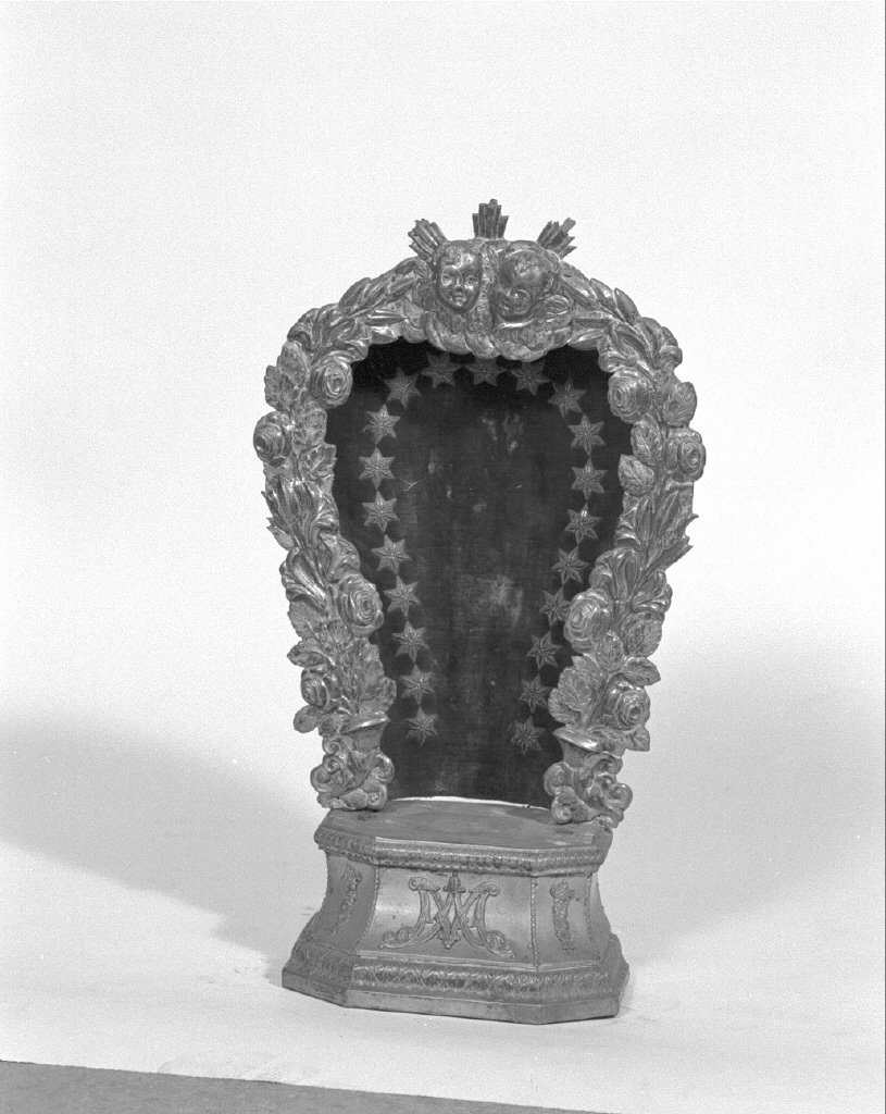 tronetto per esposizione eucaristica - bottega veneta (sec. XIX)