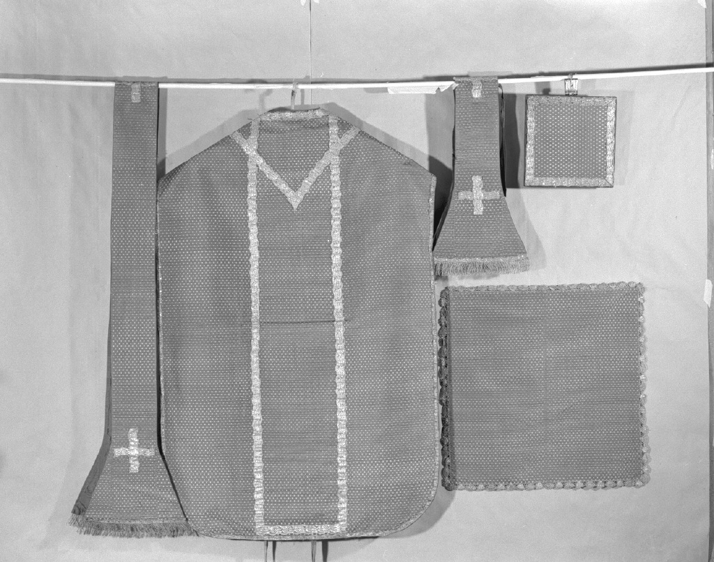 pianeta, elemento d'insieme - manifattura veneziana (primo quarto sec. XIX)