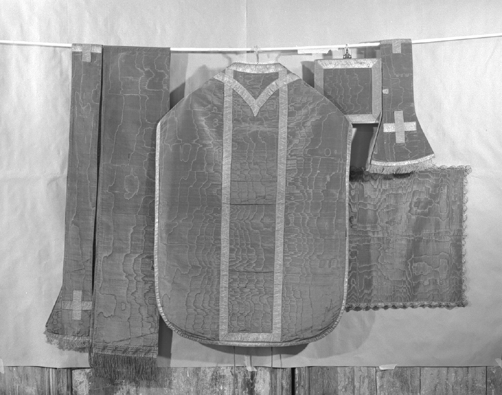 pianeta, elemento d'insieme - manifattura veneziana (seconda metà sec. XVI)