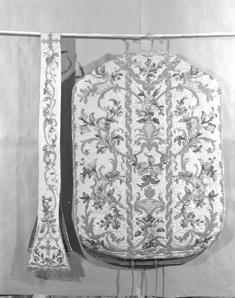 pianeta, elemento d'insieme - manifattura veneziana (secondo quarto sec. XVIII)