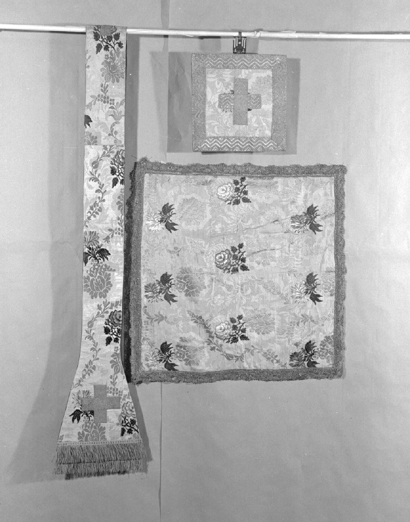 velo di calice, elemento d'insieme - manifattura veneziana (primo quarto sec. XVIII)