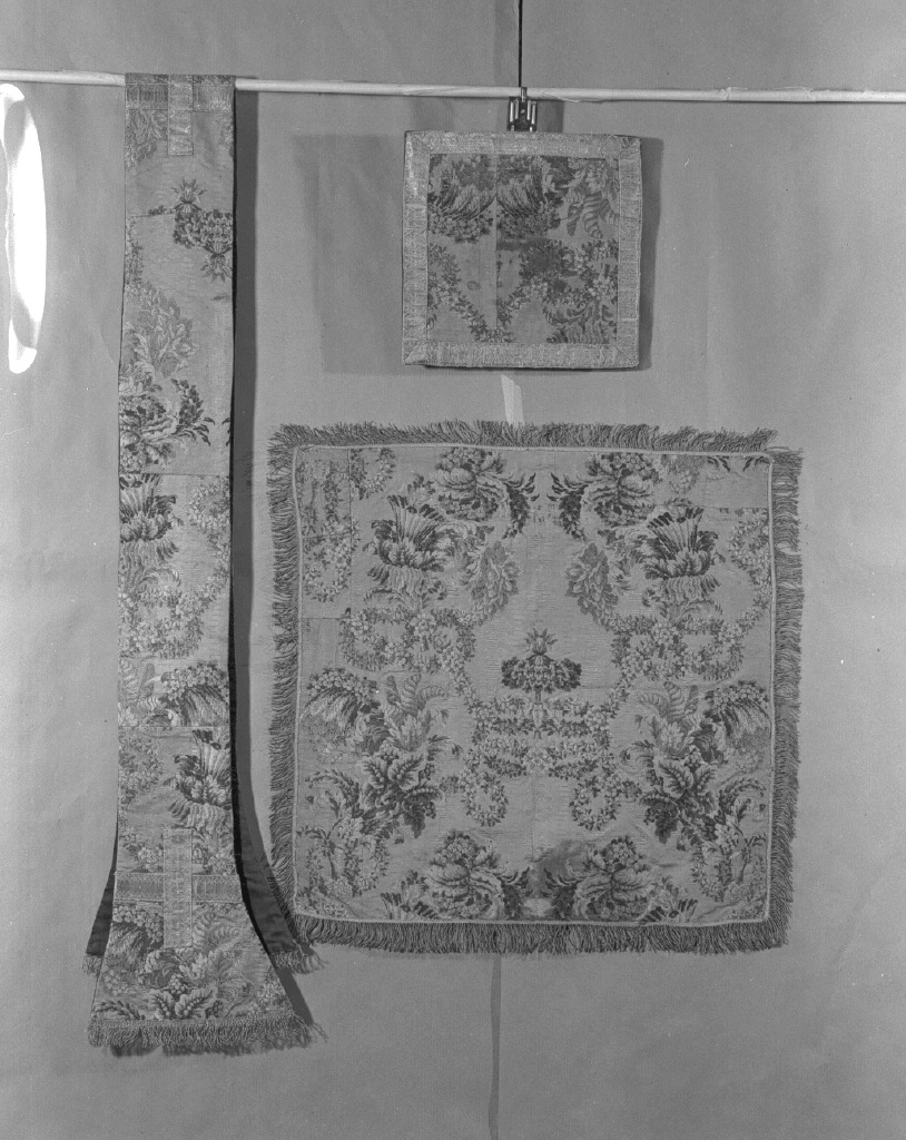 velo di calice, elemento d'insieme - manifattura veneziana (terzo quarto sec. XVIII)