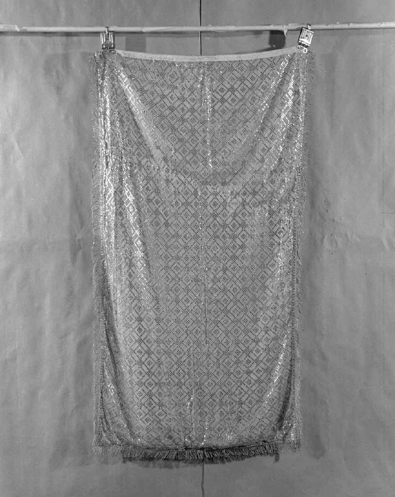 conopeo di tabernacolo, elemento d'insieme - manifattura veneziana (prima metà sec. XIX)