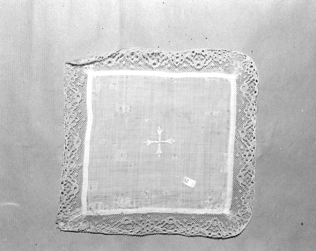 corporale - manifattura veneziana (seconda metà sec. XIX)