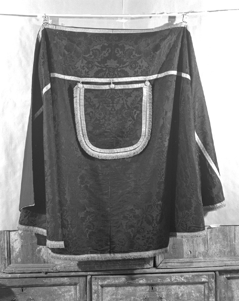 piviale, elemento d'insieme - manifattura veneziana (seconda metà sec. XVIII)