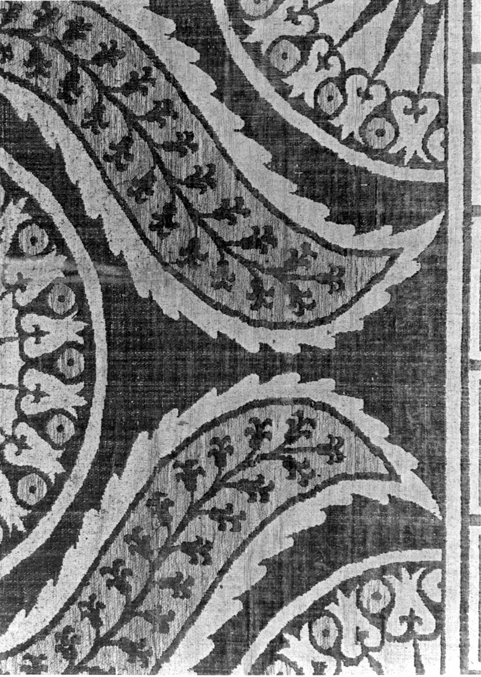 fodera - manifattura turca (fine sec. XVII)