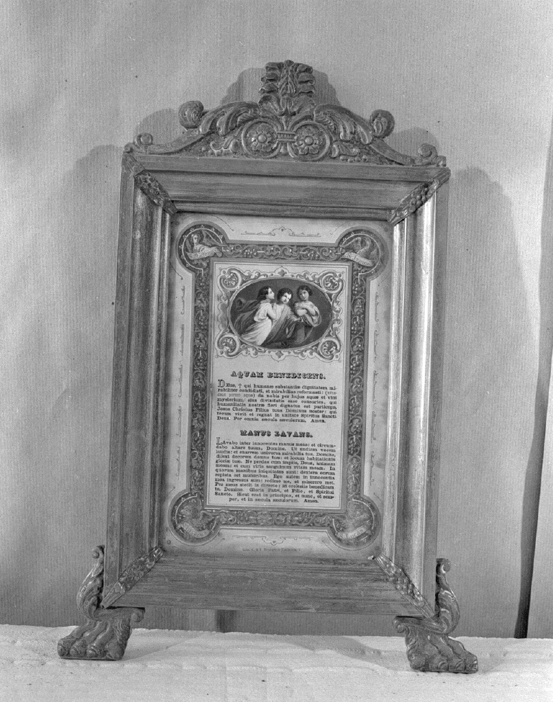 cartagloria - ambito veneziano (prima metà sec. XIX)