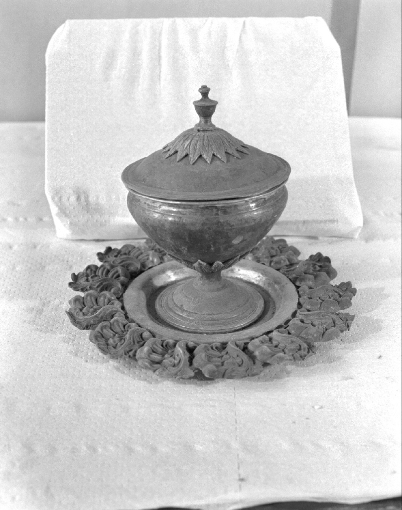 pisside da viatico - ambito veneziano (prima metà sec. XX)