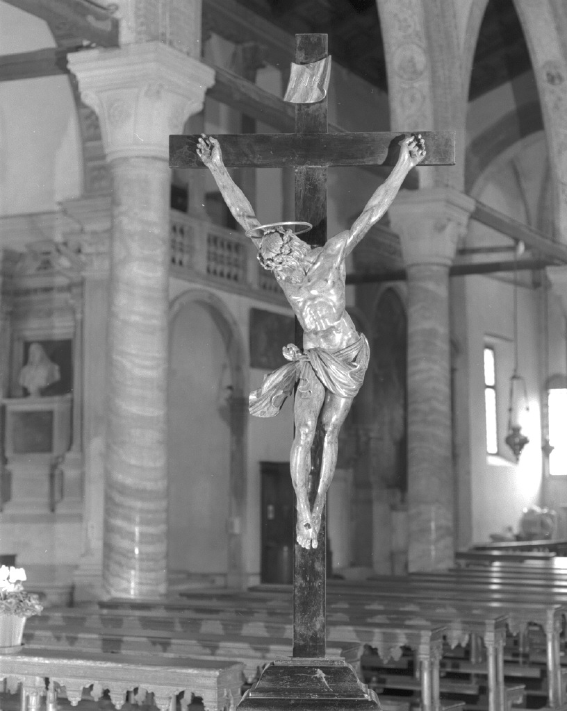 Cristo crocifisso (scultura) - bottega veneta (prima metà sec. XVIII)