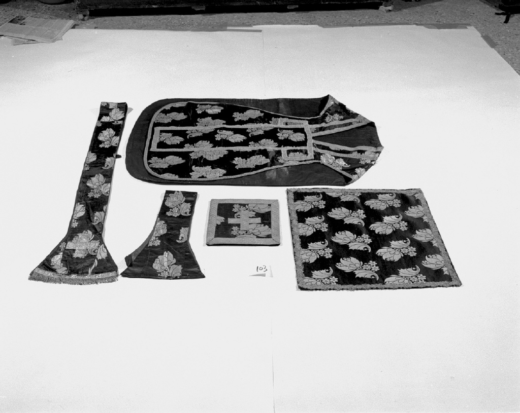 velo di calice - manifattura italiana (prima metà sec. XIX)