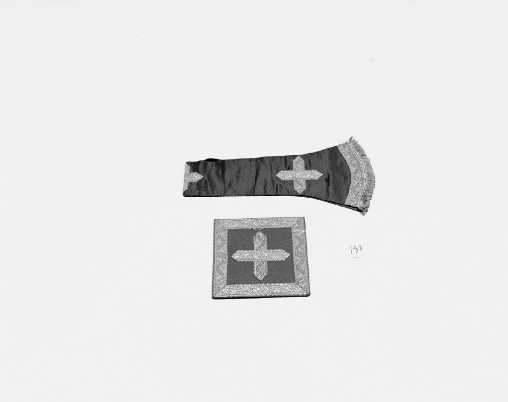 manipolo - manifattura italiana (prima metà sec. XX)