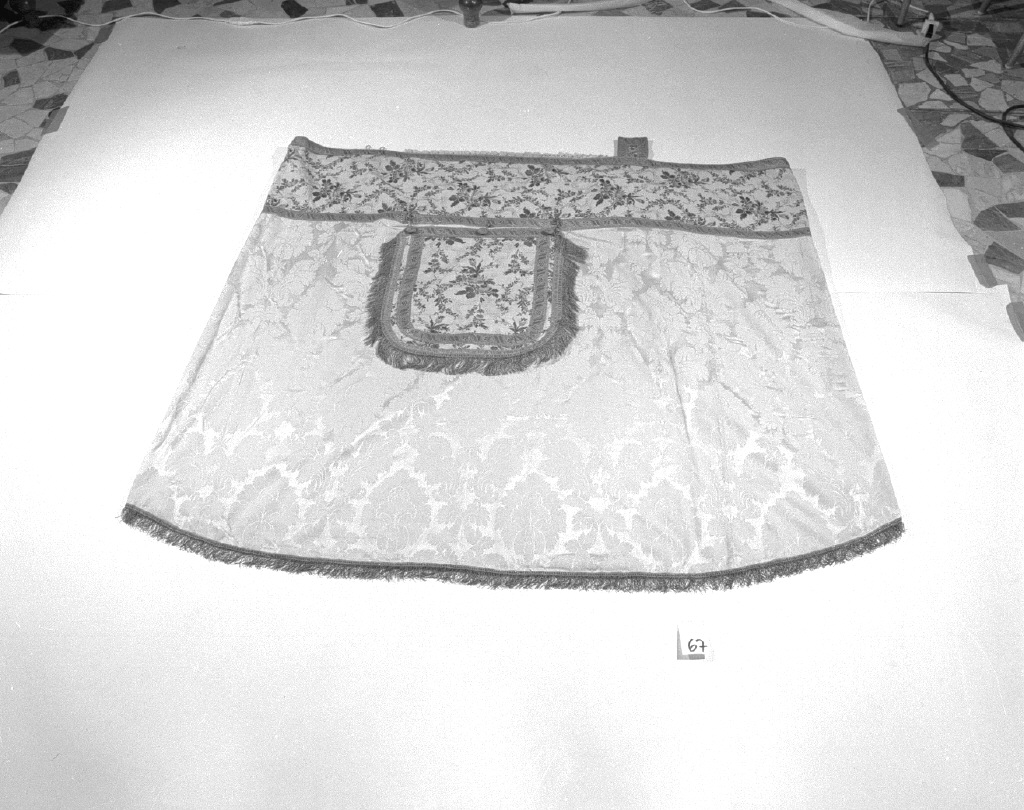 piviale - manifattura italiana (seconda metà sec. XIX)