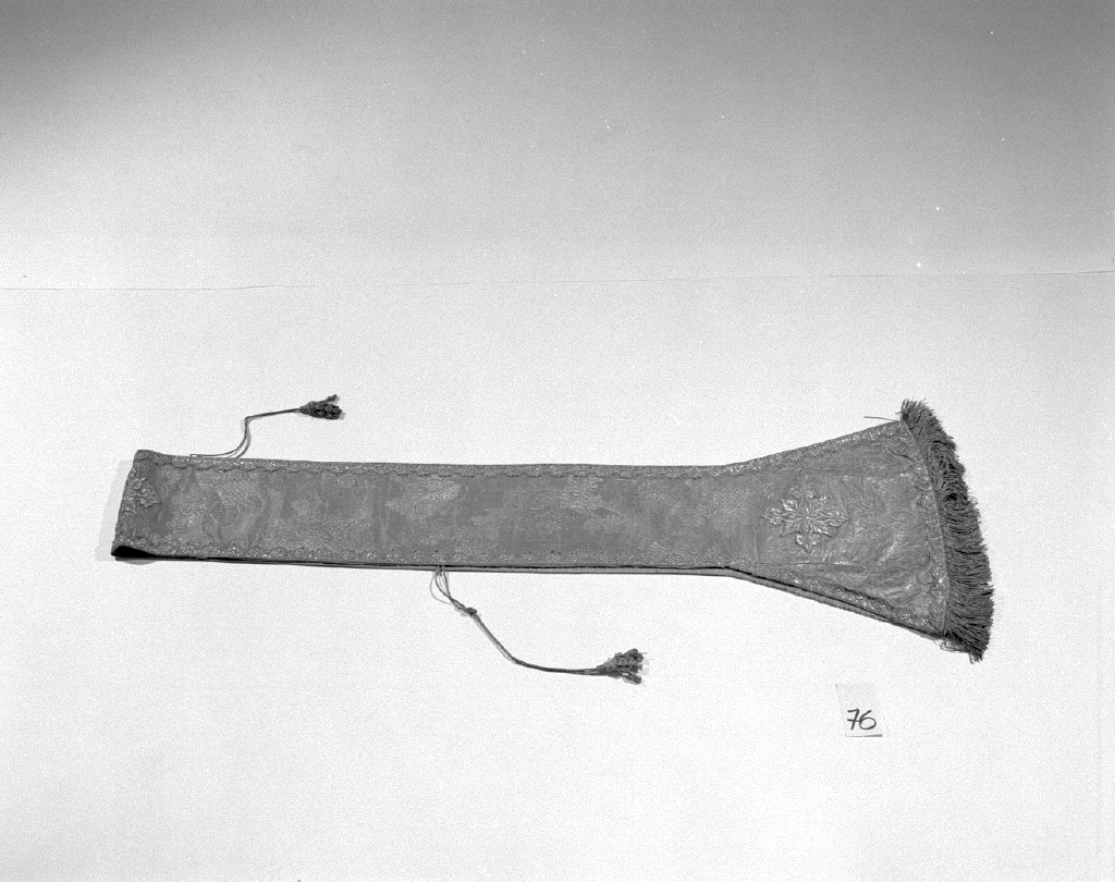 stolone - manifattura italiana (fine/inizio secc. XVII/ XVIII)