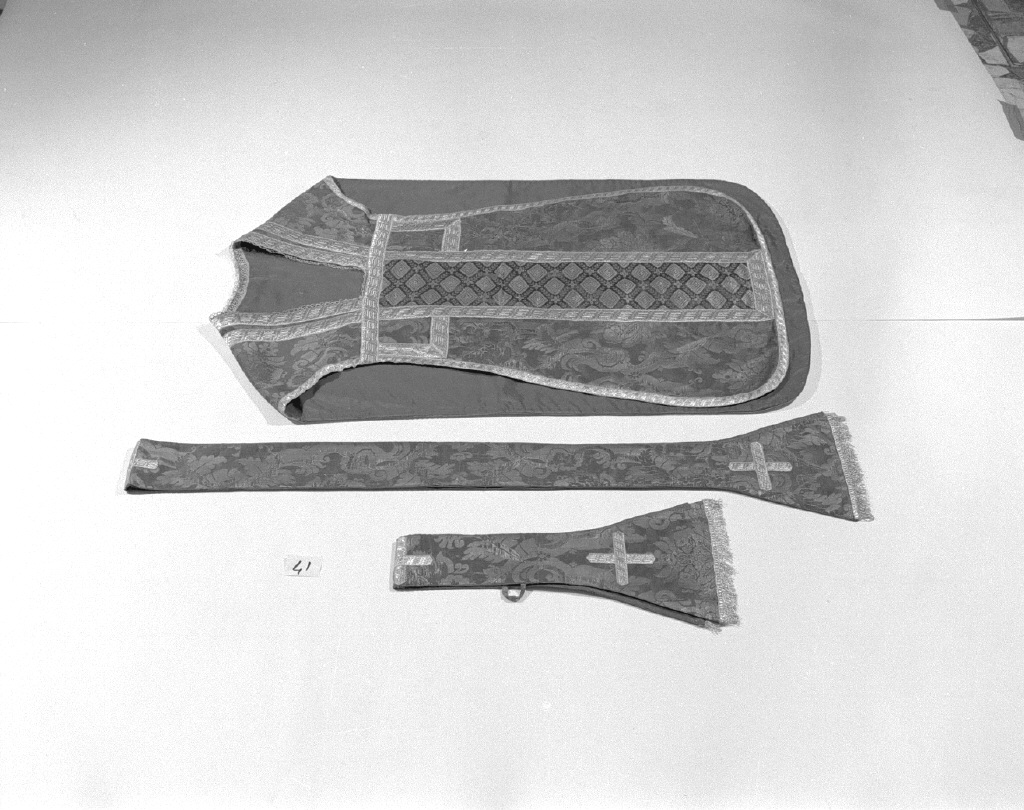 pianeta - manifattura italiana (ultimo quarto sec. XVII)