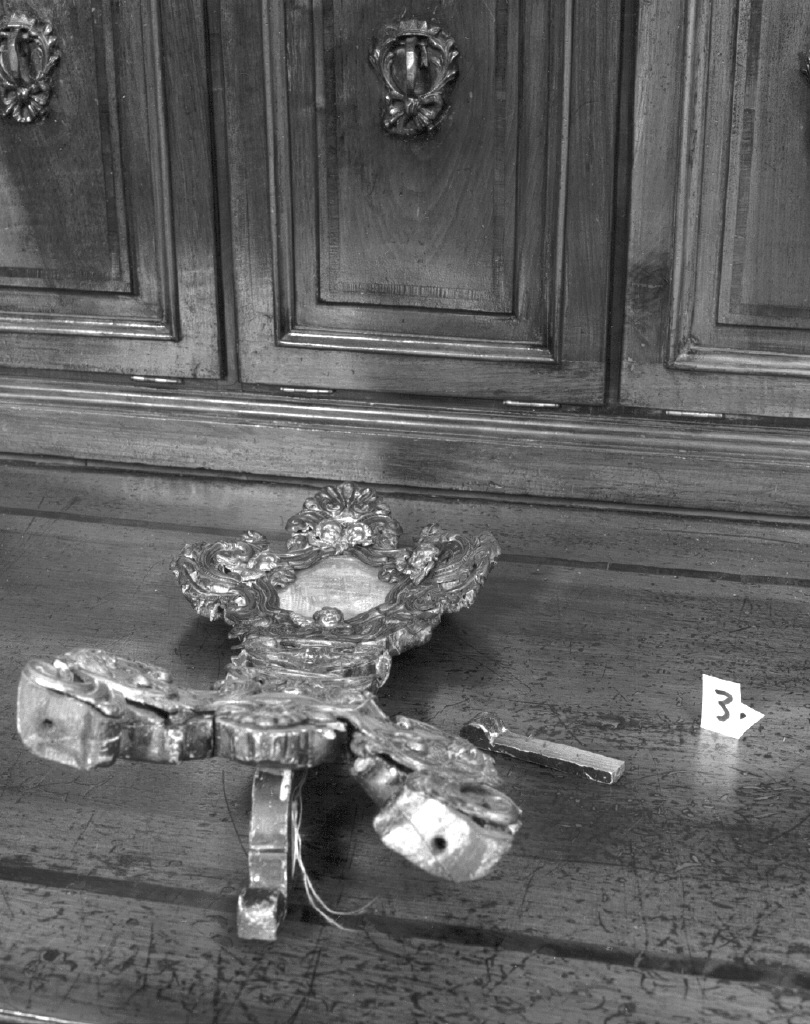 reliquiario - a ostensorio - bottega veneziana (seconda metà sec. XVIII)