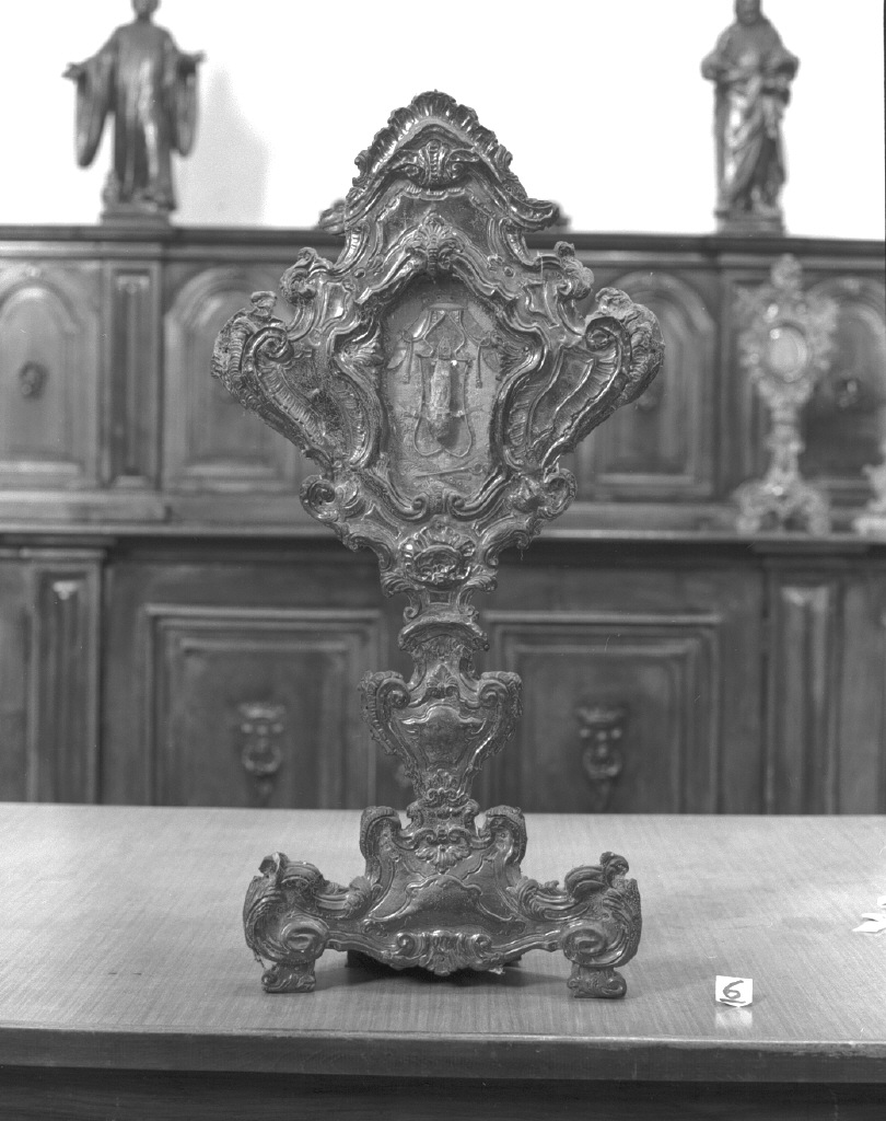 reliquiario - a ostensorio - bottega veneziana (seconda metà sec. XVIII)