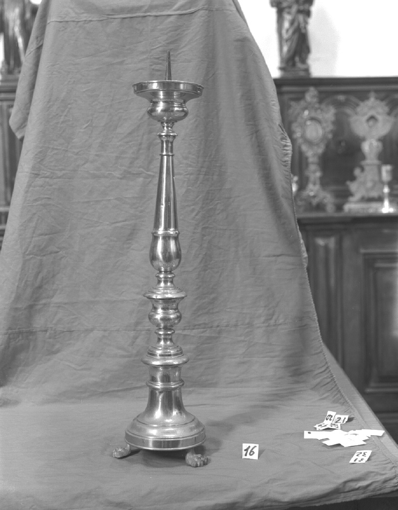 candelabro - bottega veneziana (sec. XIX)