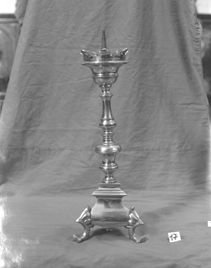 candelabro - bottega veneziana (prima metà sec. XVIII)