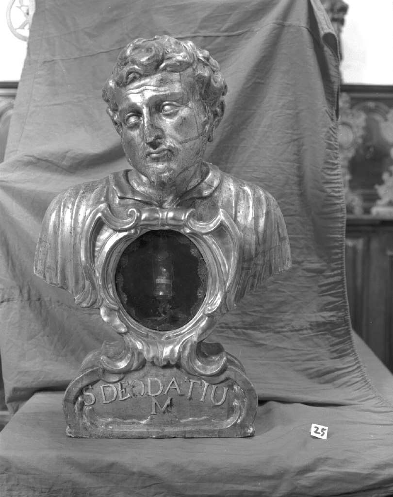 reliquiario - a busto - bottega veneziana (seconda metà sec. XVIII)