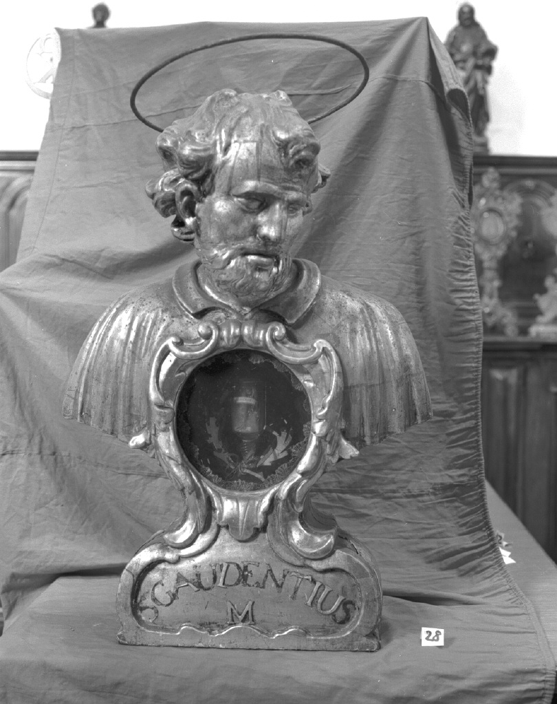 reliquiario - a busto - bottega veneziana (seconda metà sec. XVIII)