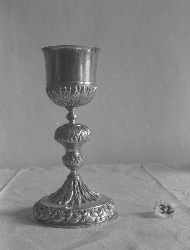 calice - bottega Italia settentrionale (ultimo quarto sec. XIX)