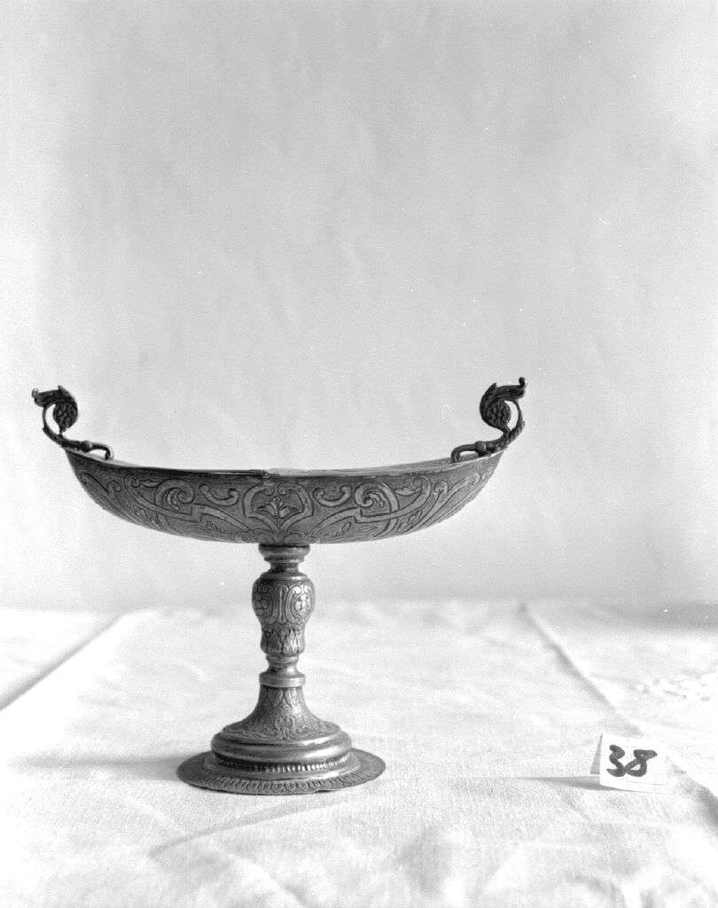 navicella portaincenso - bottega veneziana (sec. XIX)