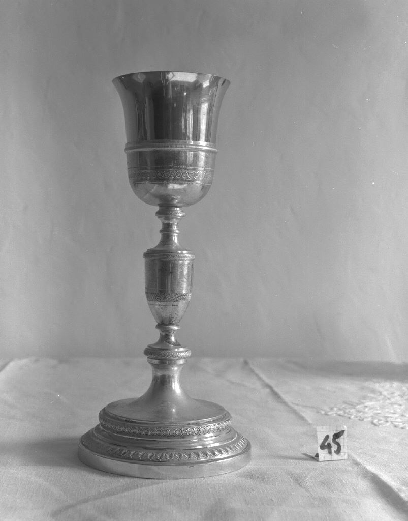 calice - manifattura veneta (ultimo quarto sec. XIX)