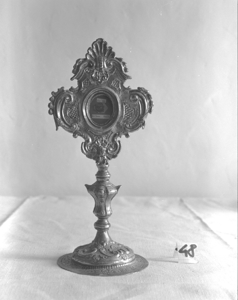 reliquiario - a ostensorio - bottega veneziana (seconda metà sec. XVIII)